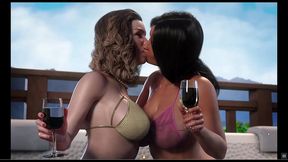 top 5 - best lesbian sex scenes in video games compilation ep.2