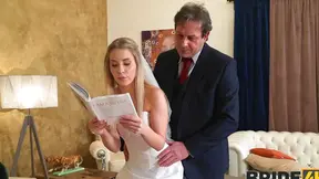 Lucky Bride Enjoys Riding Her New Husband For Passionate Pleasure