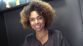 Black sexy hairdresser