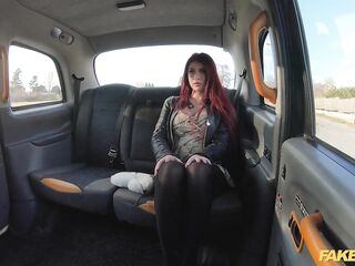 Fake Taxi British gymnastics teacher ATLANTA MORENO drilled in the taxi