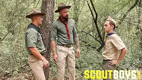 Scout Marcus, Scoutmaster Thirio And Scoutmaster Dietrich In Troop Time Chapter 8 - Lessons In Discretion