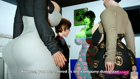 Futa job interview (Futastic)