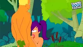 Leela Dominates Zapp in Hot Futurama Hentai Ride Action