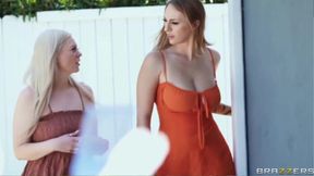 Rough Fuck At The Bbq Manuel Ferrara And Angel Youngs - Blowjob