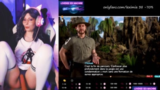 (Part 73) I try to follow the game while they tip to move my sex machine Treasure of nadia