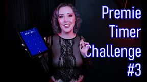 PREMIE LOSER TIMER CHALLENGE #3 - Preview - Prejac Premature Ejaculator Humiliation, Femdom POV, Laughing At You