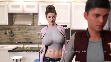 Brunette milf gets escaped at lake thing visual novel