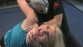 A PILEDRIVER MATCH WITH A BEAUTY! Mr Piledriver vs Krissy Vaine (IN HIGH DEFINITION)
