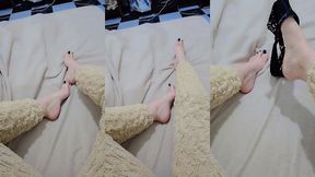 مدلول تحت رجلي شم كيلوط لالك و لحس رجيلاتي