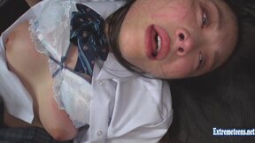 Hiyori Yoshioka Gets Rough Sex By Stalker Deep Throat Spanked Fucked Hard