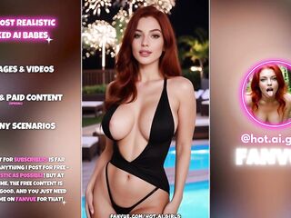 Sexy AI-Generated Gals Get Nasty On New Year’s Eve