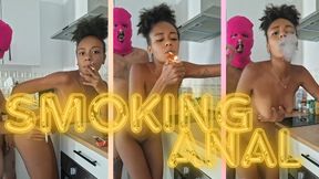 Smoking Anal Fuck