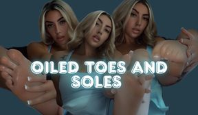 Oiled toes+soles