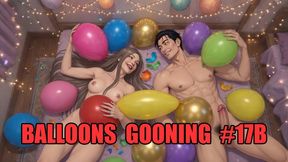 Balloons Gooning #17B: Latex Tension Overload (Animated)