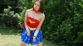 CIU573 - Wonder Alice is handcuffed