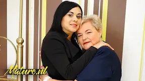 Older lady has intense orgasm during passionate hookup with younger man she just met