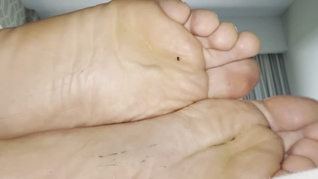 White Guys Wants His Feet Worship
