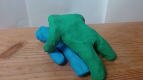 Stop Motion XXX &#x2013; Clay Fisting and Butt&#x1F351; Stuff