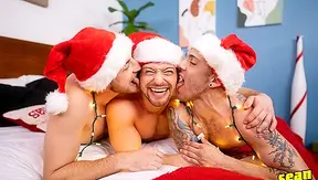 Snowy Three-Way - Deacon, Bentley & Kurt's Hot Christmas Anal Adventure