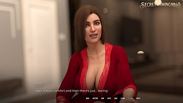 In-Security Part 04 By NTR Bakery - Busty Wife gives greatest blowjob - 3D Porn Game
