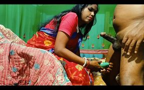 Village Stepaunty Fucking and Blowjob by Her Step Son with Audio