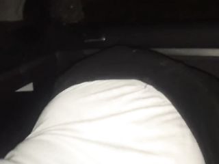 Fire Ass Sloppy Head in my Car and my Baby Momma Swallow my Cum BBC BLOWJOB