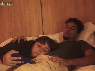 I was watching Netflix with my stepsister and that babe lay down on my lap so I could put my dick in her throat.