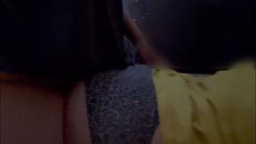 Horny couple engages in steamy close-up session