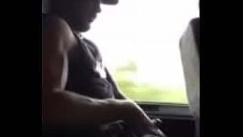 .com 7623004 porn star dolf dietrich jerking his cock on public bus