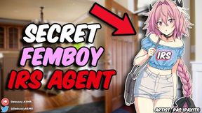 [ASMR] The IRS Sends a Super-cute Femboy Agent to Make You Pay Your Taxes (Gone WRONG)