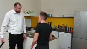 Viktor gets the strap