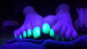 Sexy Witch Pulls You Into The Pumpkin Patch Makes You A Slave For Toxic Glowing Toes