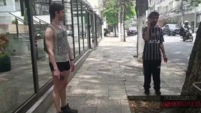 super-cute Inked man smashing His ally