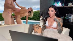 Bonnie Blue & J Mac, Porn Asmr Reaction, British Slut Gets Her Pussy Stretched Out - Willow Harper