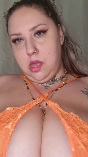 Tittyfucking My Huge Juicy Tits POV