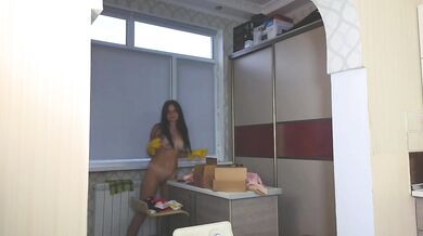 I Came SO HARD in Yellow Cleaning Gloves… You Have to See This!