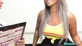 Hayley Davies gets bred and creampied