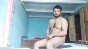 Alone at home after a long time.