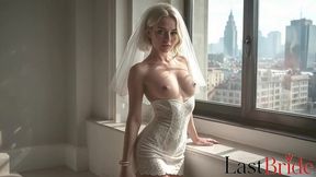 this dirty bitch cheated on her fiance right on her wedding day, begging me to fuck her pussy hard raw [ai]