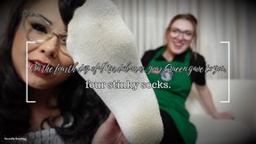 Murdah-mas Day 4 Sock JOI 4K