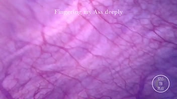 Look inside my Bladder as I push a Torch up my Ass