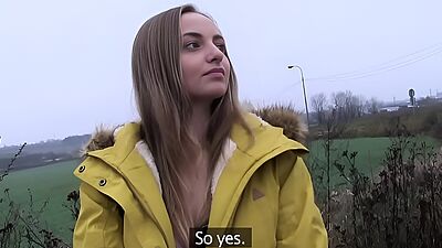 Public Agent Innocent Lady Bug Paid for Sex