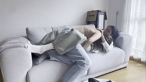 Mi exnovia viene a mi casa tener sexo mientras mi esposo esta de viaje parte #1