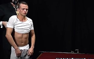 Toyed teen mormon in threeway gets barebacked