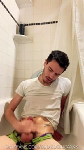 Eddie De Luca Piss and Cum