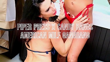 American Milf Gangbang With Piper And Candy