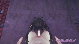 Gantz Hentai - Reika Blowjob and cums in her mouth