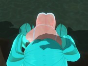 3D HENTAI POV Hatsune Miku sucks you off