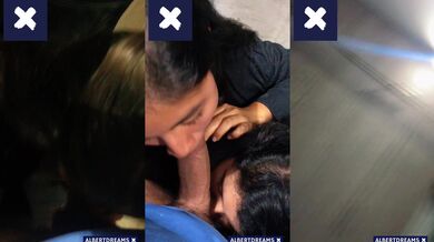 Threesome blowjob double mouth deep throat face fuck