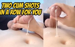 Femboy Cummed for You Twice in a Row